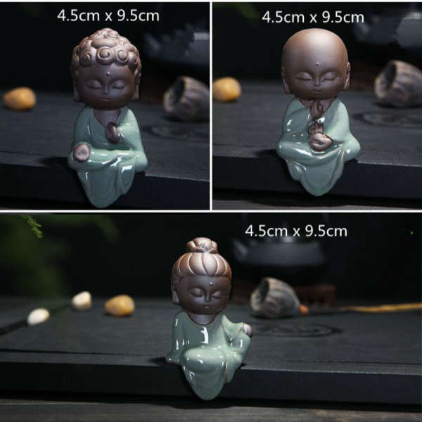 Statue Bouddha petit moine Bouddhiste - [variant_title]