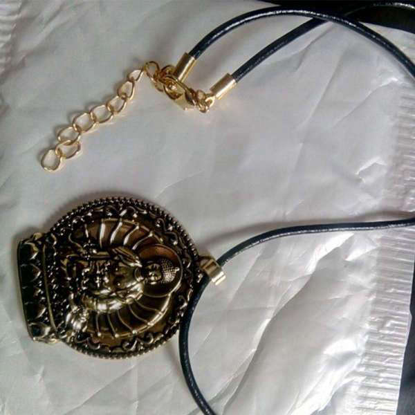 Pendentif Bouddha Or<br> Position du Lotus - [variant_title]