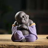 Statue Bouddha rieur<br> Violet ou Bleu - [variant_title]