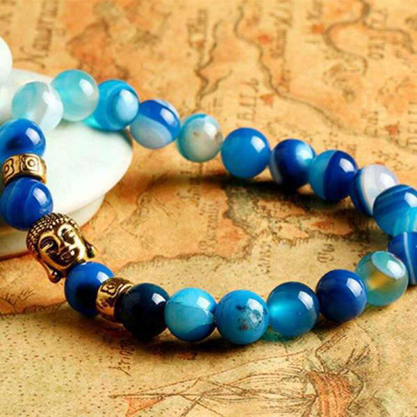 Bracelet Bouddha<br> Œil de Tigre - [variant_title]