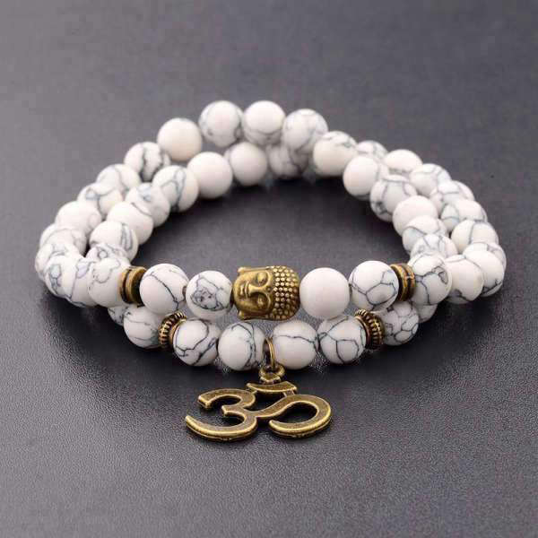 Bracelet Bouddha<br> "Om" symbole Bouddhisme - 4