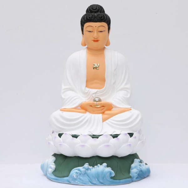 Statue Bouddha<br> grande taille plaqué Or - [variant_title]