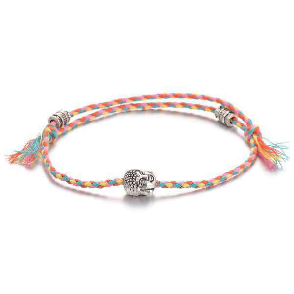Bracelet Bouddha<br> Porte bonheur Bouddha noué à la main - [variant_title]
