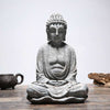 Statue Bouddha extérieur méditation - Pierre