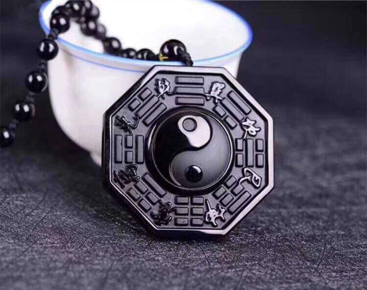 Pendentif Bouddha<br> Obsidienne Yin Yang - [variant_title]