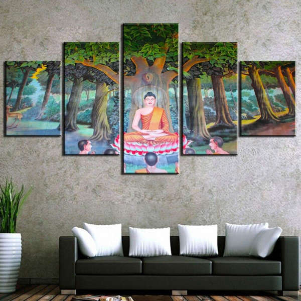 Tableau Bouddha <br> Bouddha méditation - [variant_title]