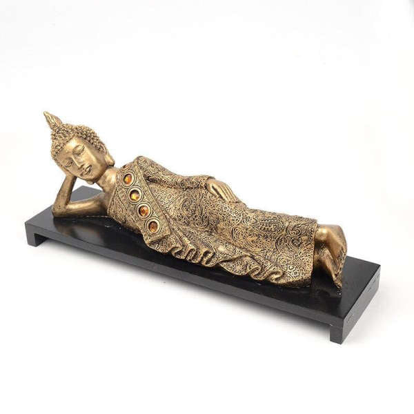 Statue Bouddha<br> Bouddha couché - [variant_title]