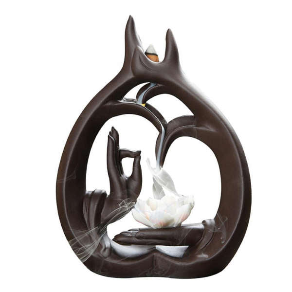 Porte Encens Main du Bouddha Enseignant | Univers Bouddha