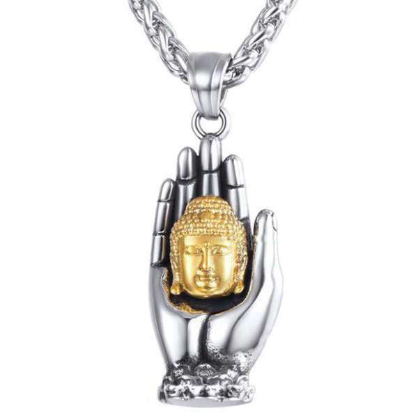 Pendentif Bouddha<br> Main du Bouddha - [variant_title]