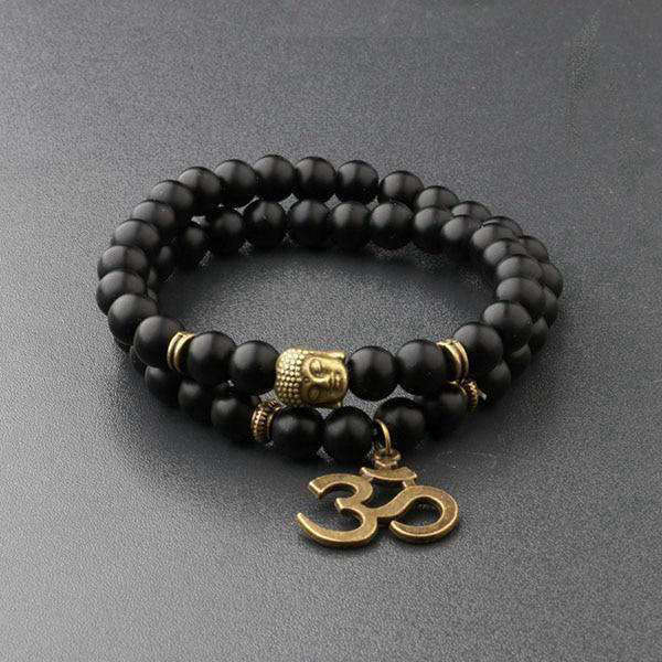 Bracelet Bouddha<br> "Om" symbole Bouddhisme - 1