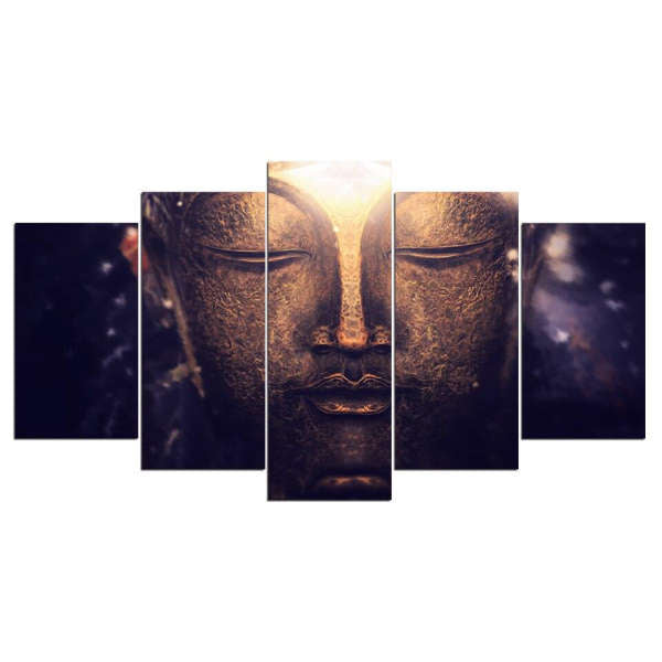 Tableau Bouddha<br> doré illumination - [variant_title]