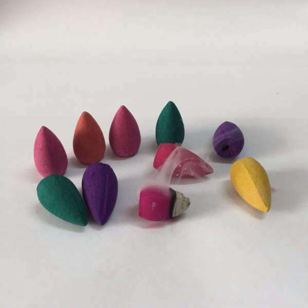 Bouteille en verre cônes d'encens (58Pcs) | Univers Bouddha