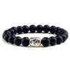 Bracelet Bouddha<br> Pierre de lave naturelle - [variant_title]