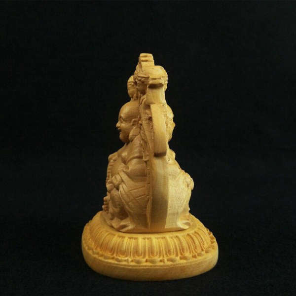 Statue Bouddha<br> Double face Bouddha rieur - [variant_title]