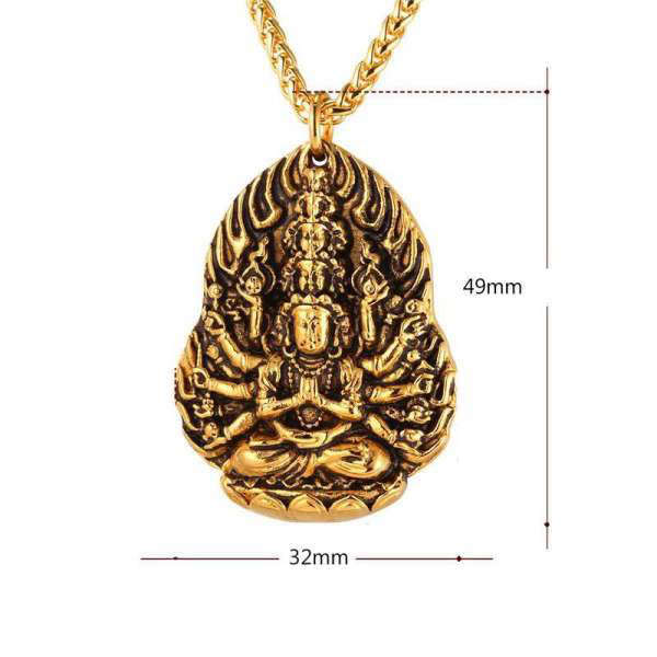 Pendentif Bouddha<br> Avalokitesvara méditation - [variant_title]