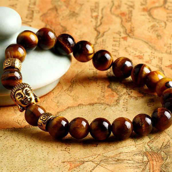 Bracelet Bouddha<br> Œil de Tigre - [variant_title]