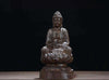 Statue Bouddha<br> Shakyamuni assis Aloès naturel - [variant_title]