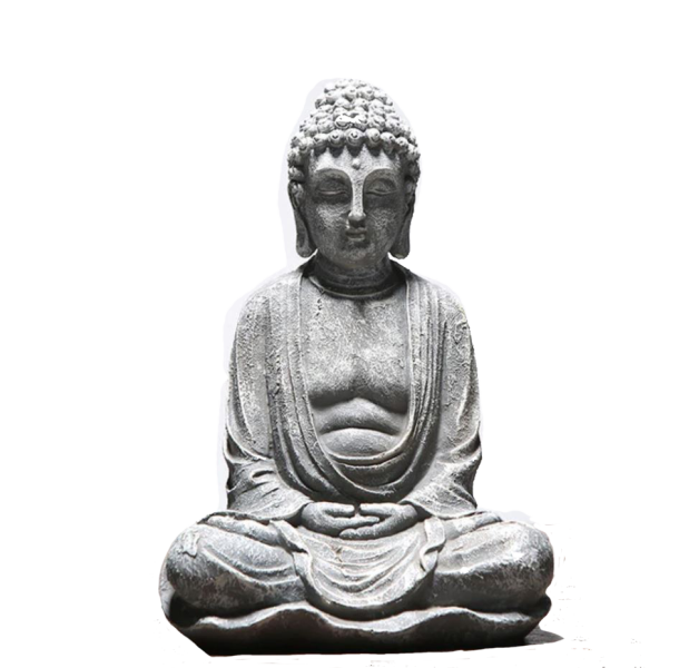 Statue Bouddha extérieur méditation - [variant_title]