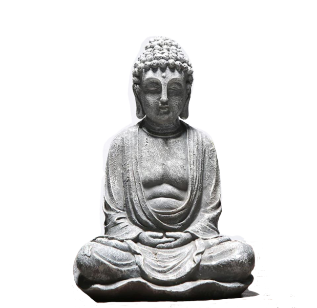 Statue Bouddha extérieur méditation - Bronze