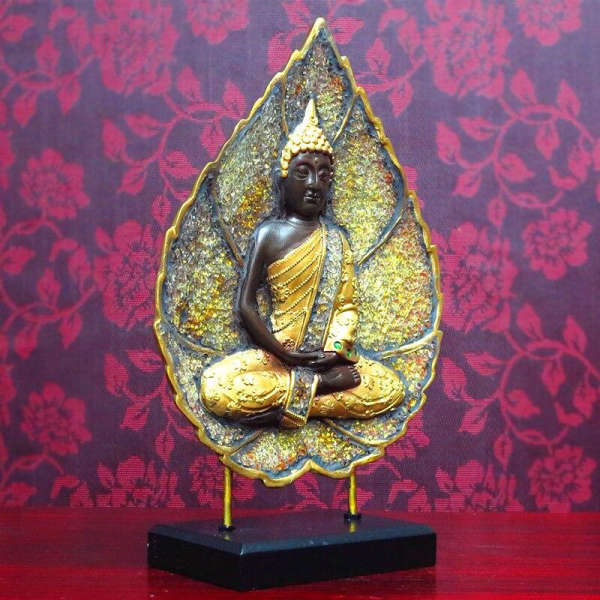 Statue Bouddha<br> Méditation assis fleur de lotus - [variant_title]