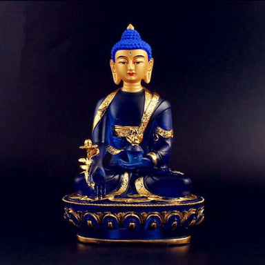 Statue Bouddha<br> Bleu de médecine - [variant_title]