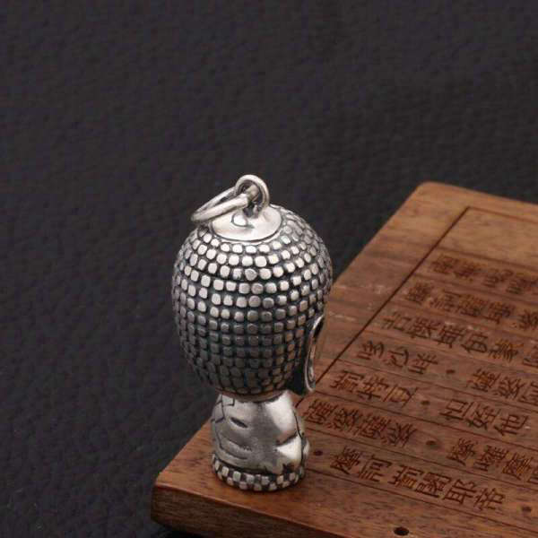 Pendentif Bouddha<br> Thaïlandais Argent Massif - [variant_title]