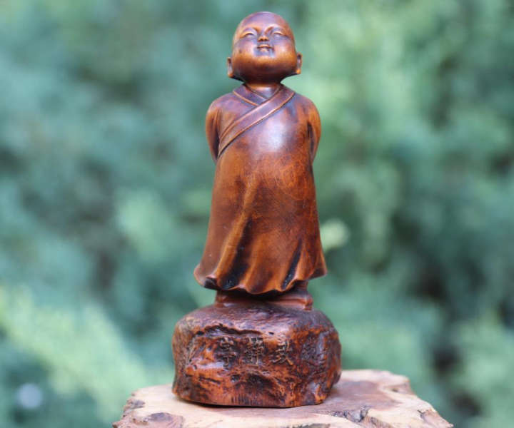 Statue Bouddha<br> Jeune Moine Bouddhiste - [variant_title]