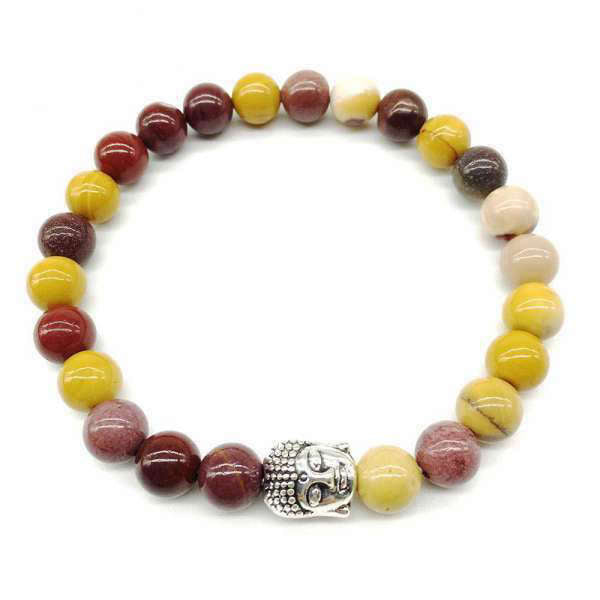 Bracelet Bouddha Minceur<br> Jaspe Mookaite - [variant_title]