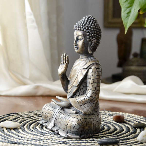 Statue Bouddha<br> Shakyamuni protecteur - [variant_title]