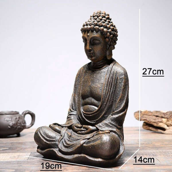 Statue Bouddha extérieur méditation - [variant_title]