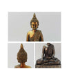Statue Bouddha<br> Appel de la terre peinte à la main - [variant_title]