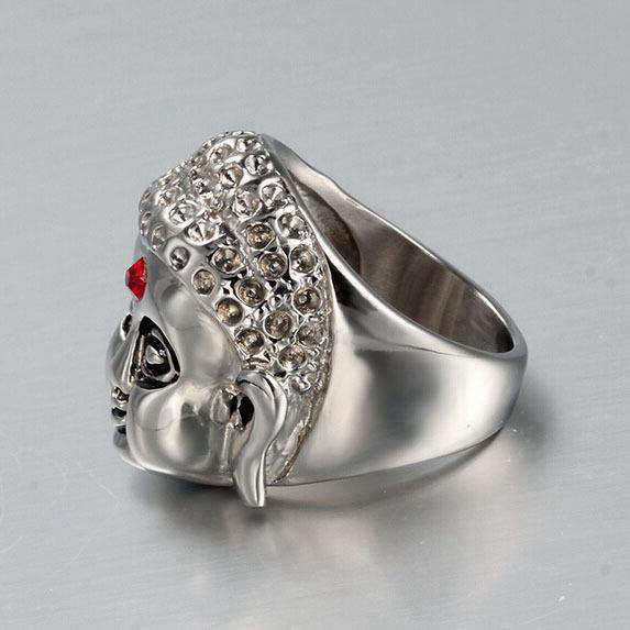 Bague Bouddha<br> Visage du Bouddha Rubis - [variant_title]