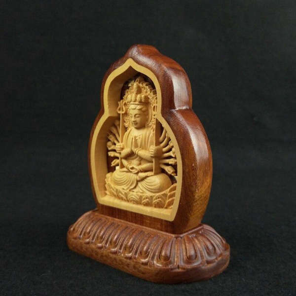 Statue Bouddha<br> Double face Bouddha Avalokiteshvara - [variant_title]