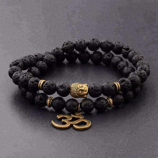 Bracelet Bouddha<br> "Om" symbole Bouddhisme - 2