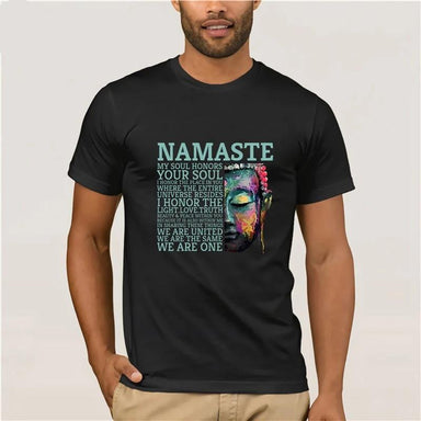 T-shirt Bouddha Homme<br> NAMASTE - [variant_title]