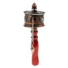 Prayer wheel <br> Tibetan red mantra