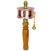 Prayer wheel 6 syllables copper alloy