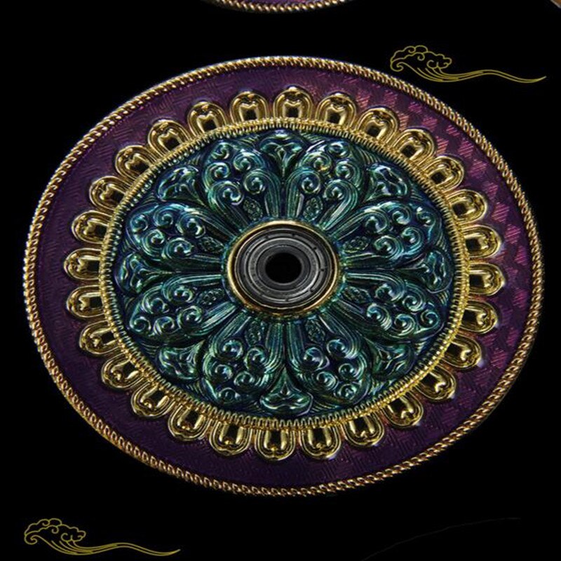 Prayer wheel in Nepal six syllables multicolored