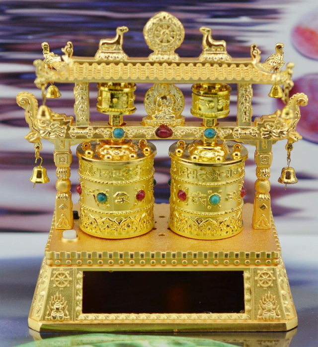 Prayer wheel <br> Buddhist solar rotation