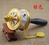 Prayer wheel <br> Buddhist lotus flower