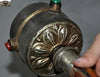 Prayer wheel <br> Buddhist silver leather