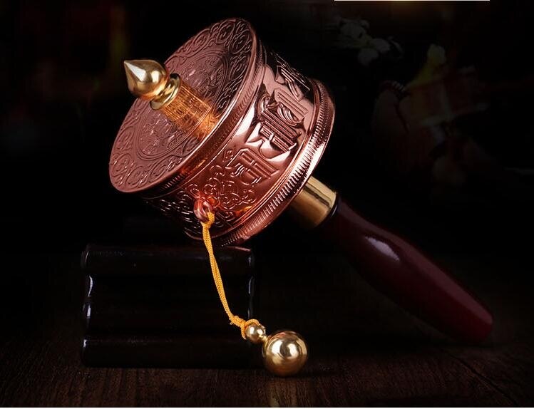 Prayer wheel <br> Buddhist Tibetan ceremony
