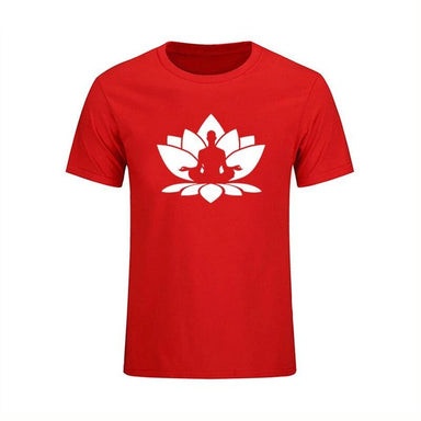 T-shirt Bouddha<br> Fleur de Lotus méditation - [variant_title]