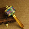 Prayer wheel <br> Buddhist 6 syllables colored