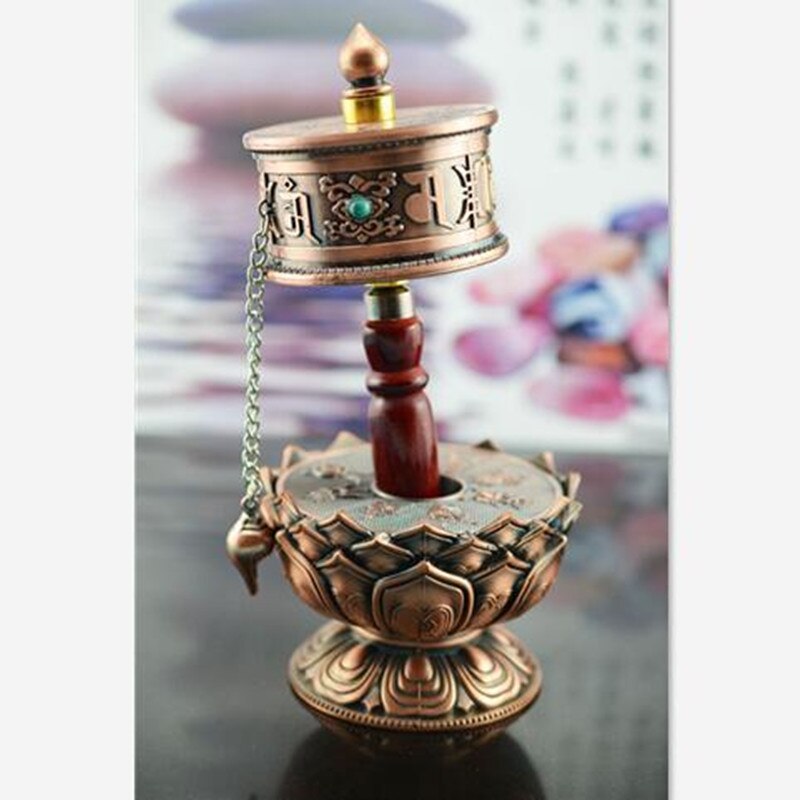 Moulin à prière<br> Népal Om Mani Padme Hum