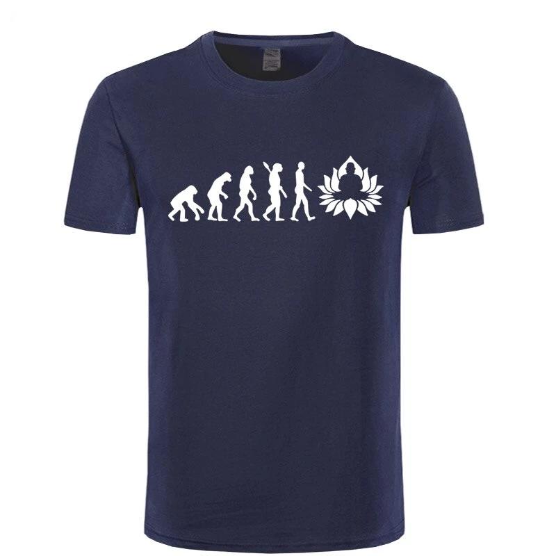 T-shirt Bouddha<br> Evolution Illumination - Blanc / S