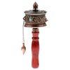 Prayer wheel <br> Tibetan red mantra