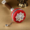 Prayer wheel <br> Buddhist six syllables leather