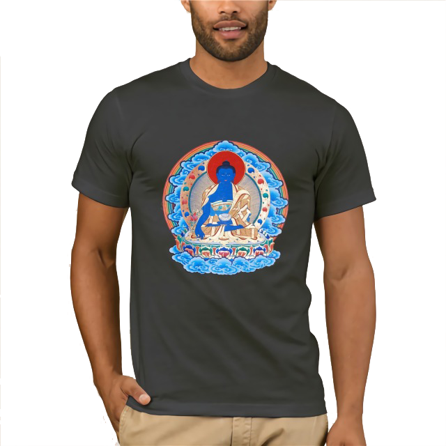 T-shirt Bouddha Homme<br> Bouddha de médecine - [variant_title]