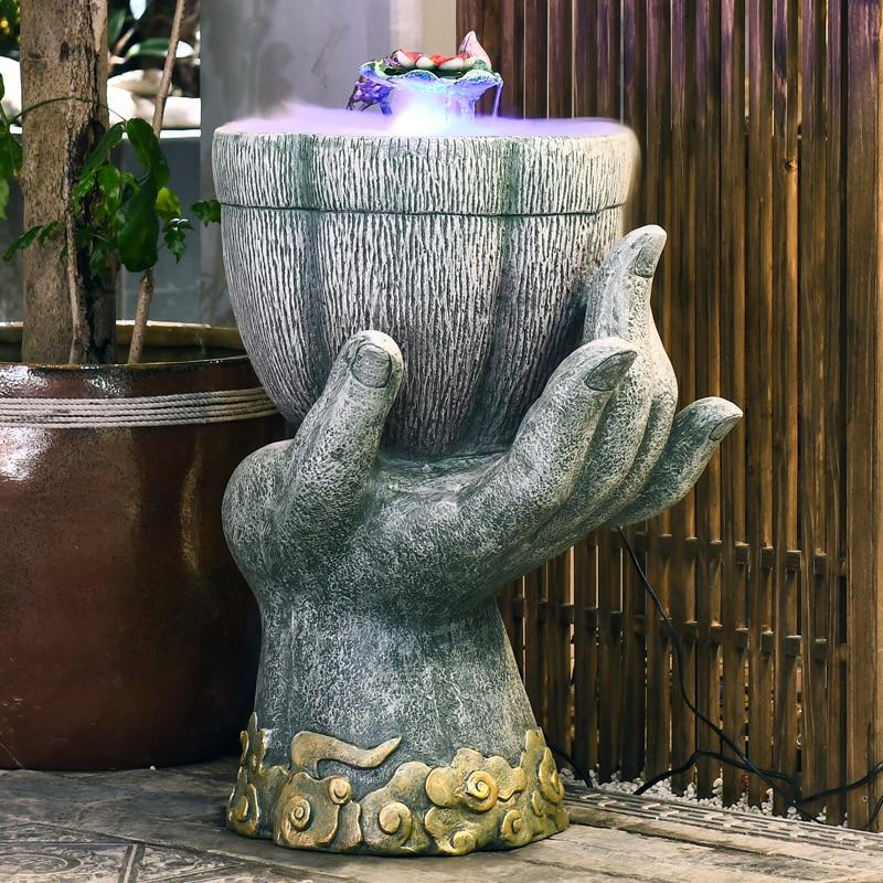 Fontaine Bouddha  Main